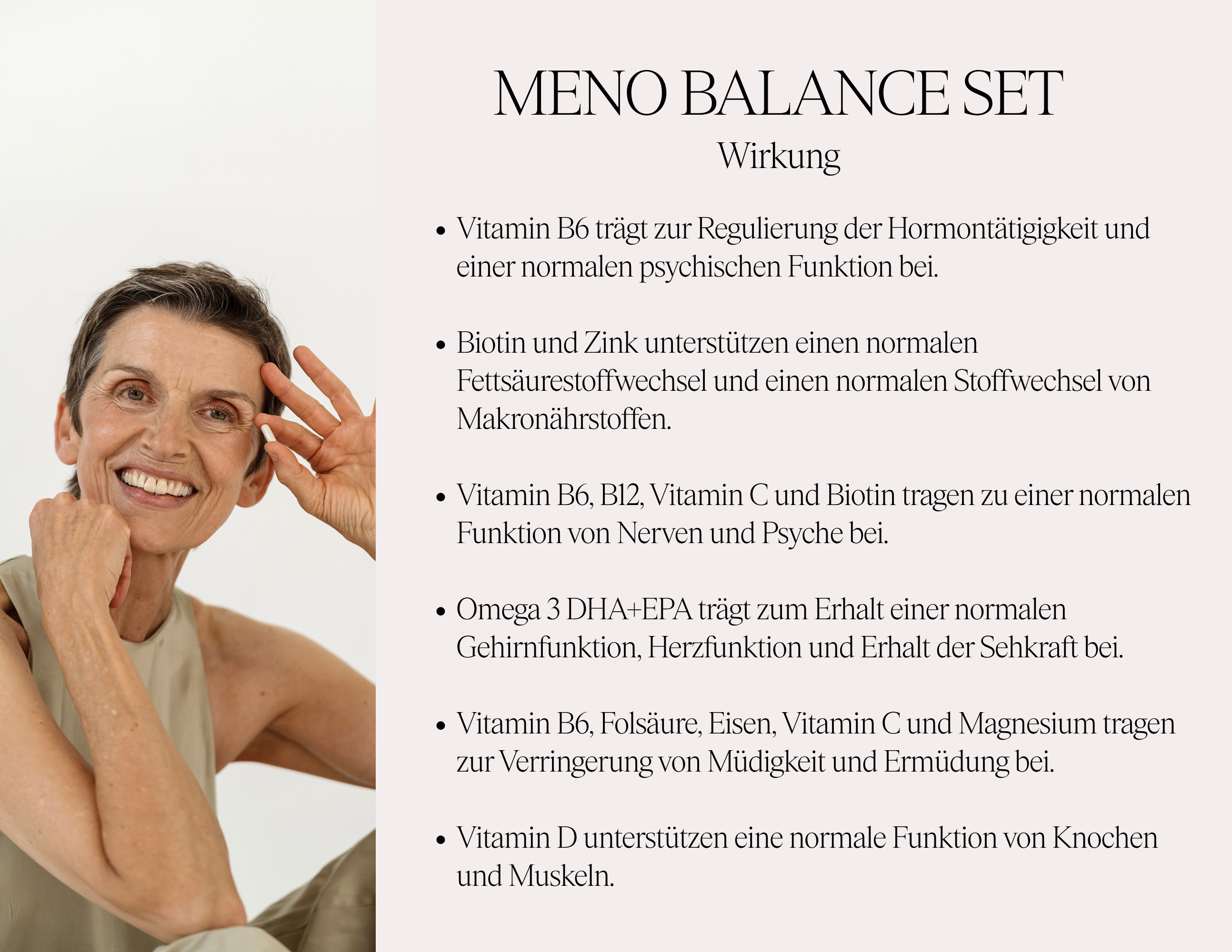 Meno Balance Set - Nahrungsergänzungsmittel