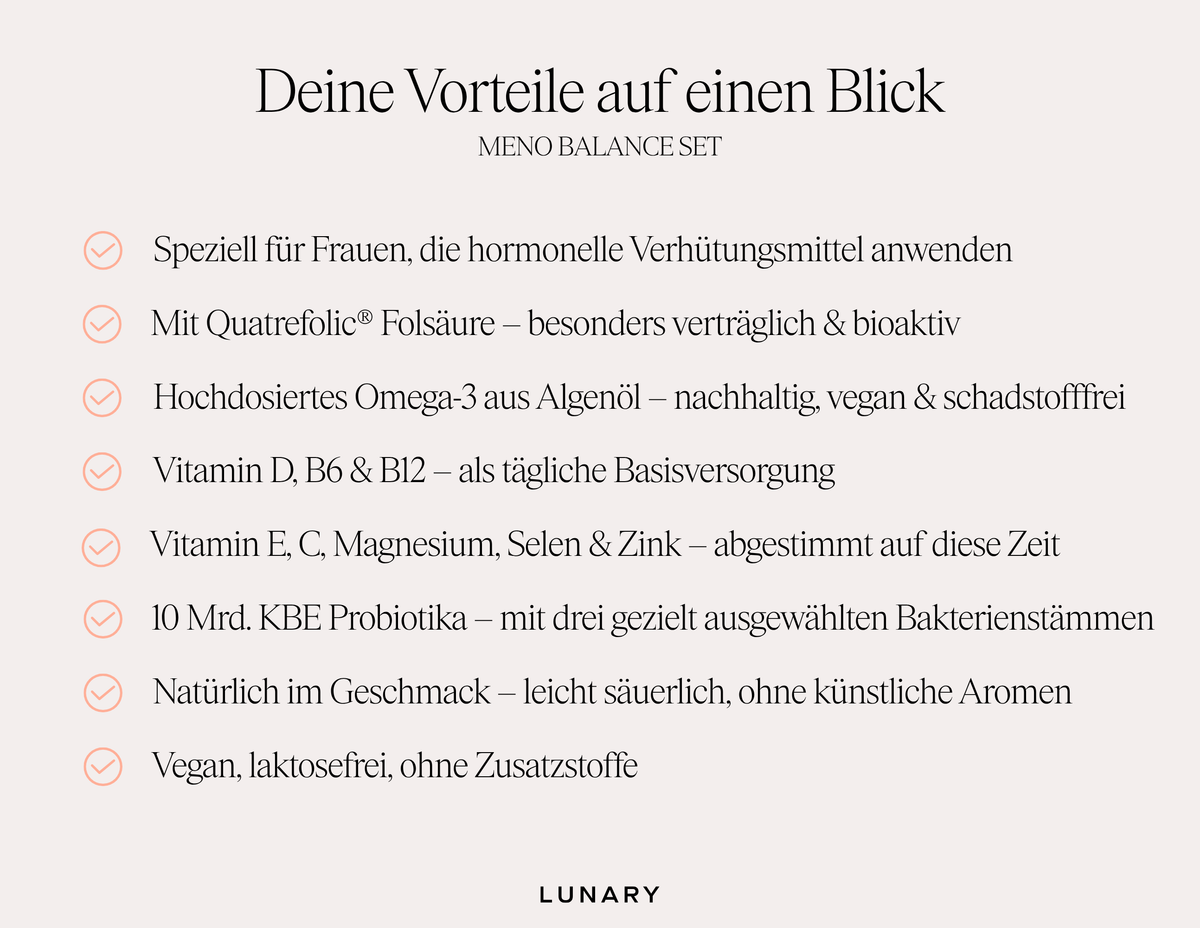 Meno Balance Set - Nahrungsergänzungsmittel