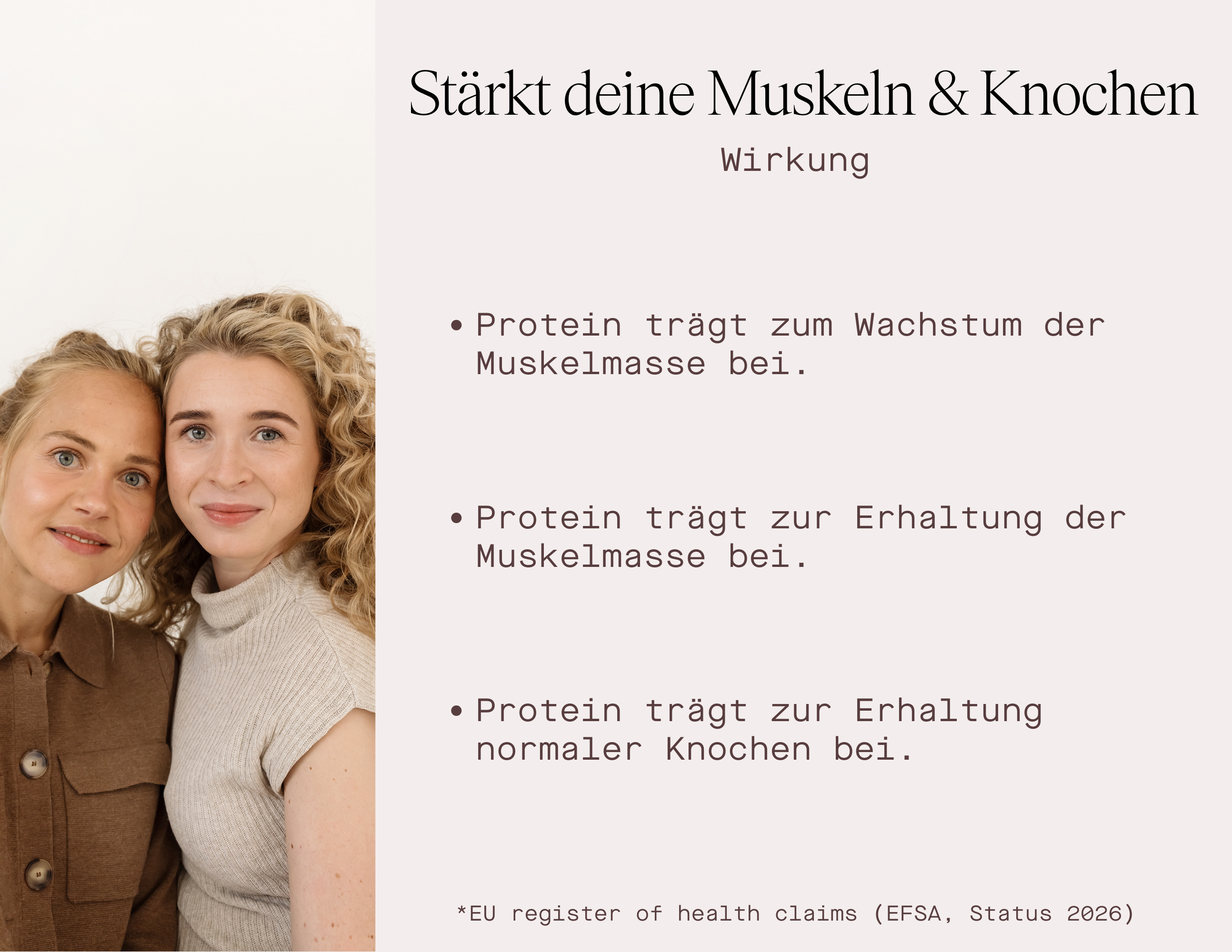 Veganes Proteinpulver - Nahrungsergänzungsmittel