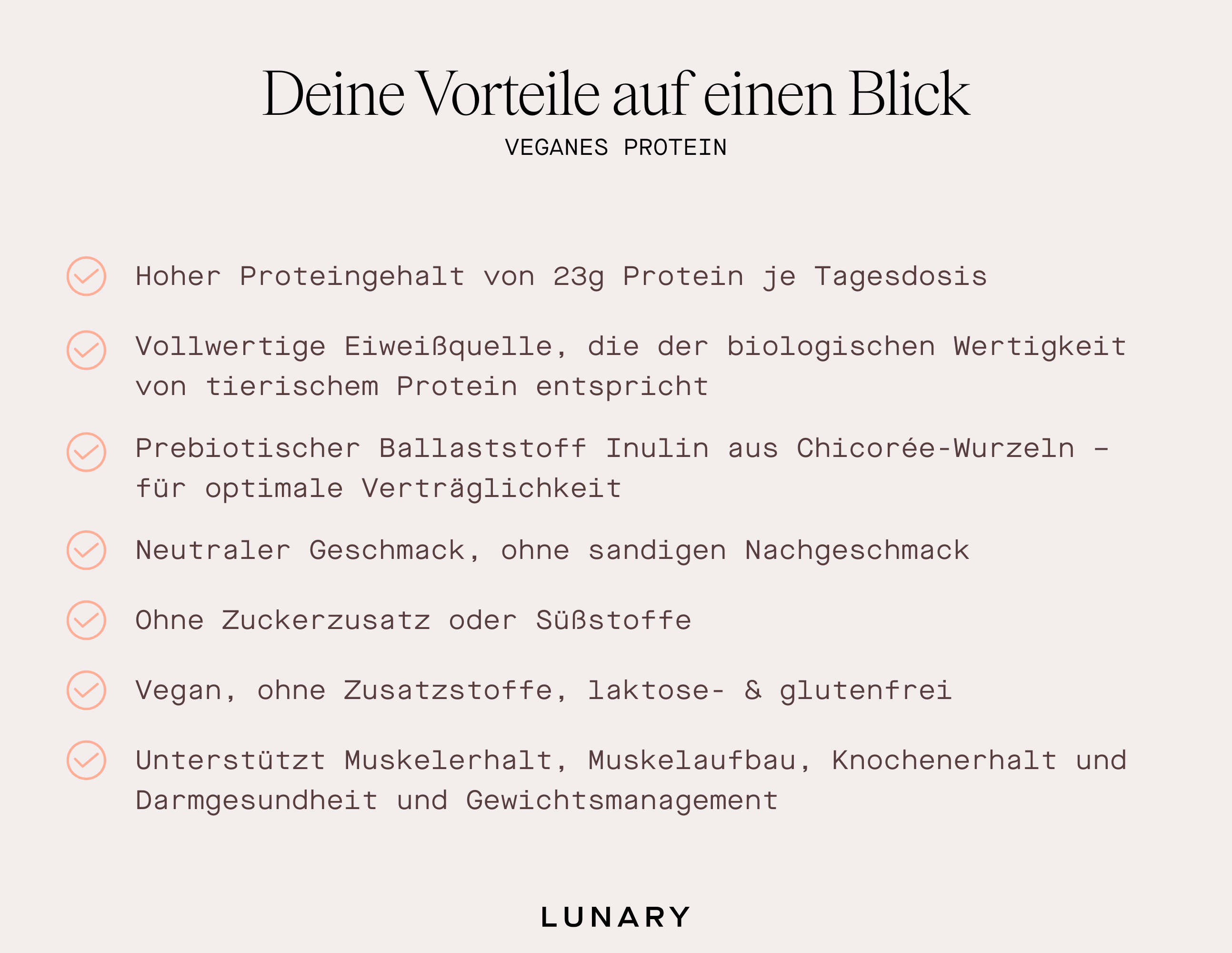 Veganes Proteinpulver - Nahrungsergänzungsmittel