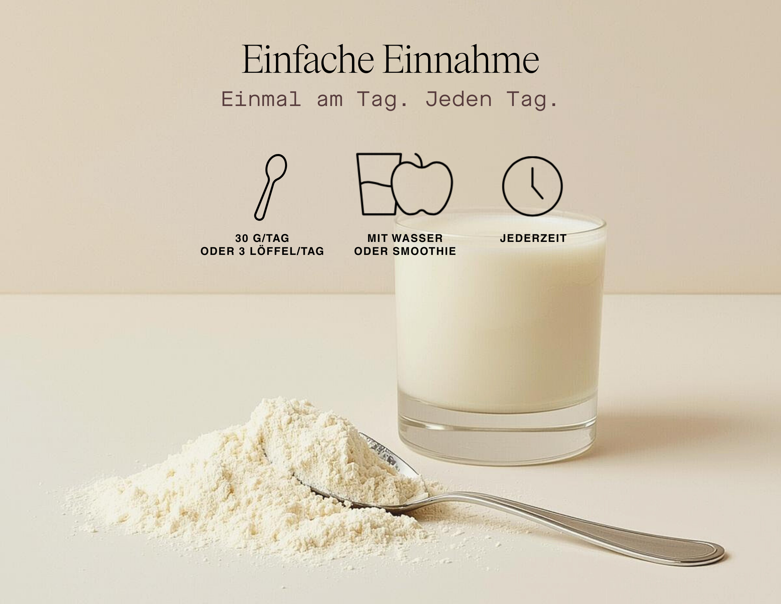 Veganes Proteinpulver - Nahrungsergänzungsmittel