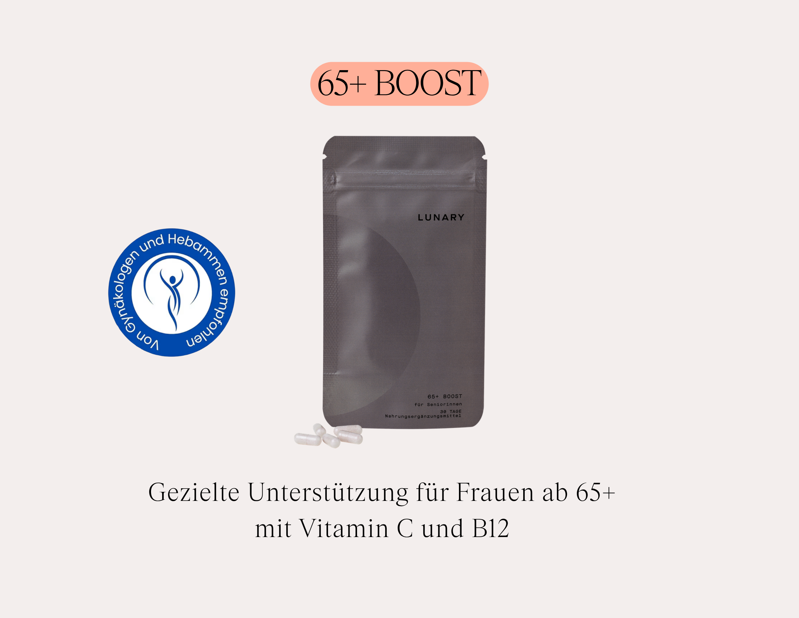 65+ Boost - Nahrungsergänzungsmittel