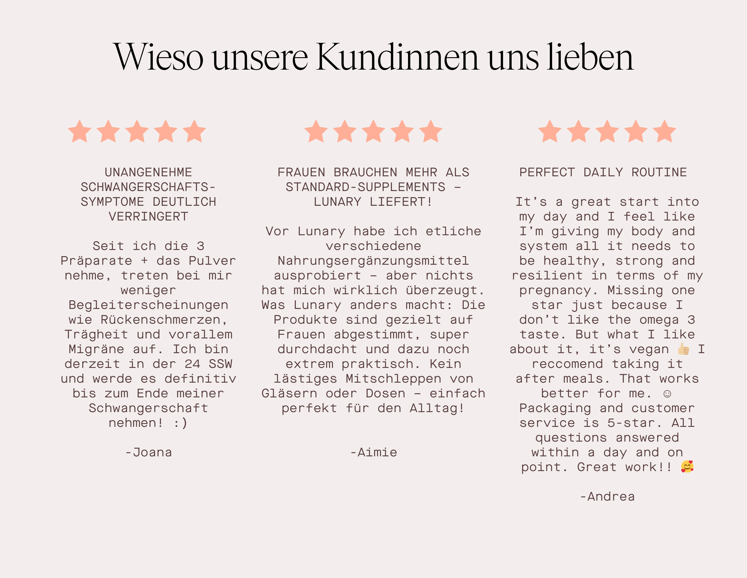 Schwangerschaft Boost - Nahrungsergänzungsmittel