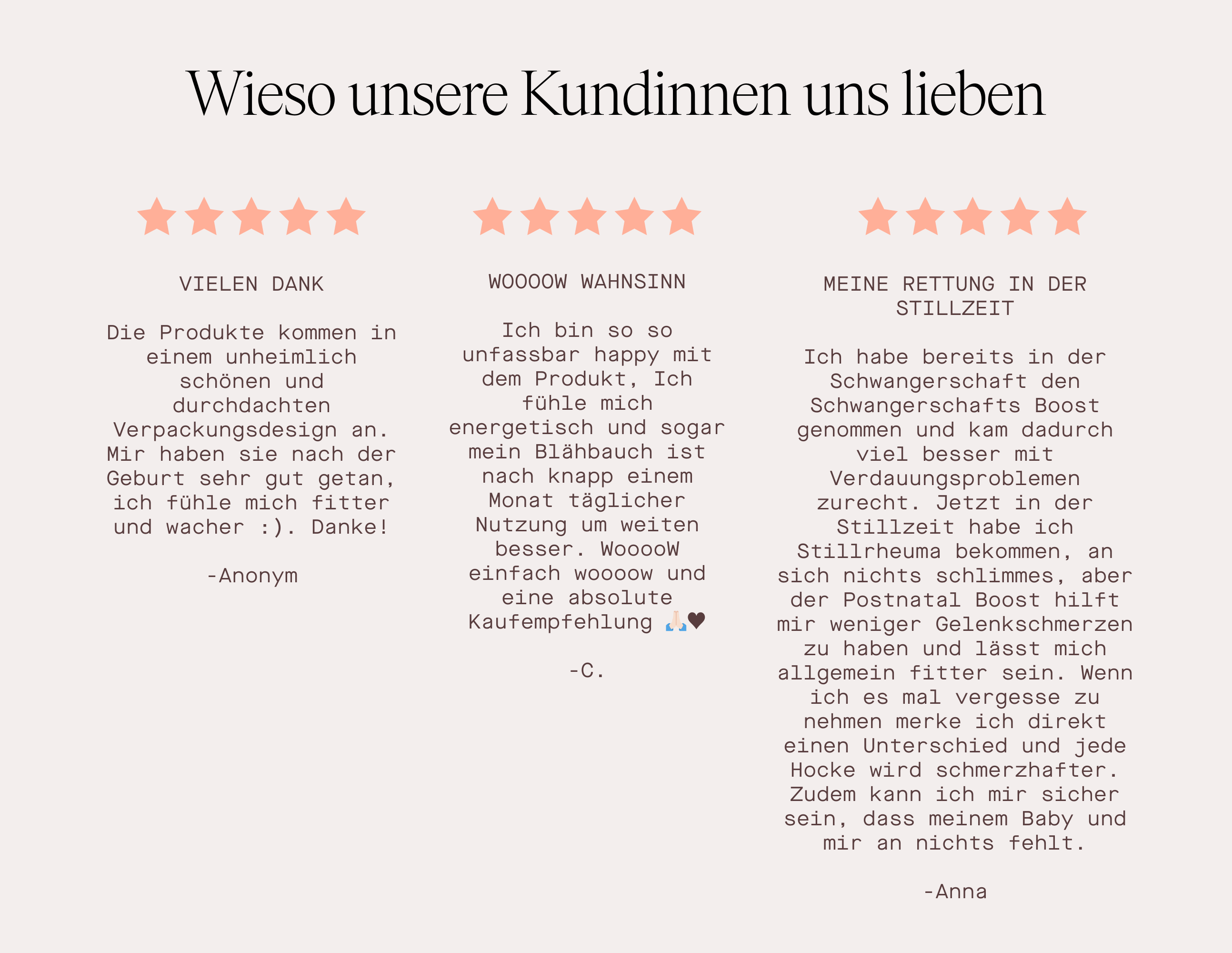 Postnatal Boost - Nahrungsergänzungsmittel