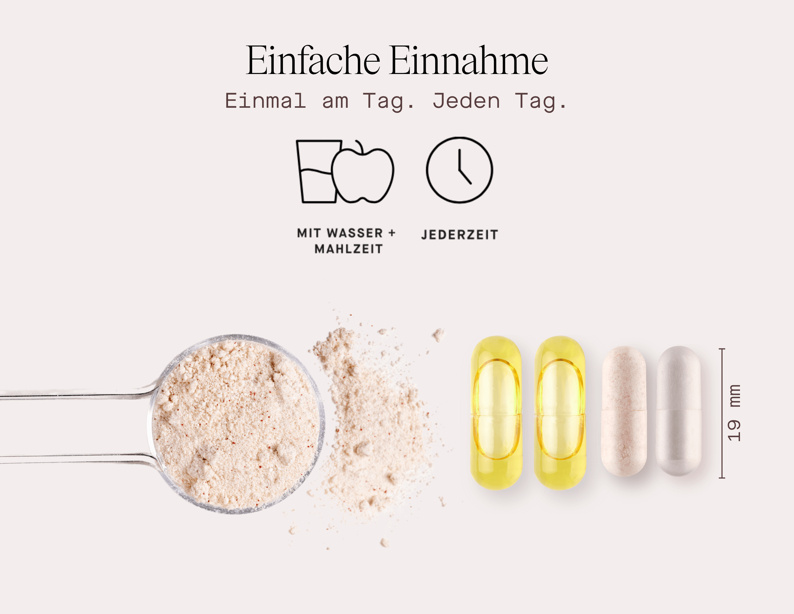 Pillen und Pulver für die tägliche Einnahme, ideal für Frauen in der Babyplanung und zur Unterstützung der Fruchtbarkeit, Kinderwunsch Vitamine