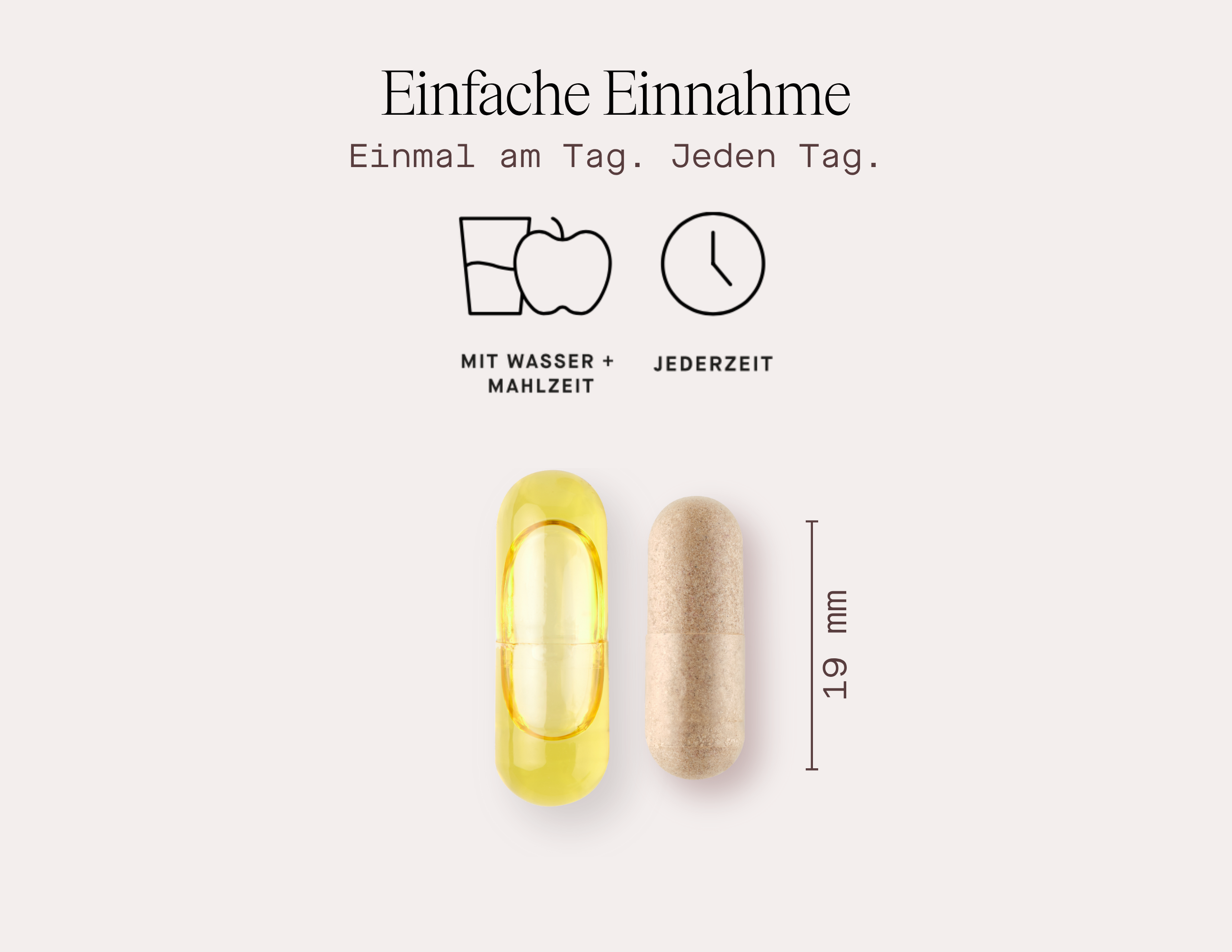 Veg Boost - Nahrungsergänzungsmittel, zwei Kapseln zur Einnahme mit Wasser, einmal täglich.