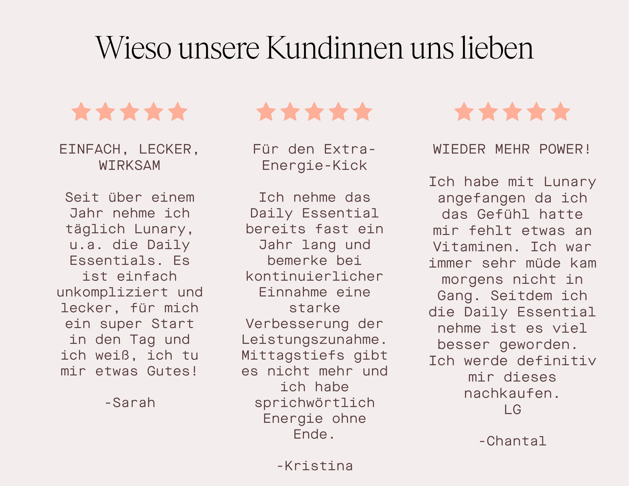 Kundenbewertungen zu Lunary Daily Essential - Multivitamin, beschreiben einfache Anwendung und Energiekick für Frauen, Frauen Vitamine und Supplements für Frauen
