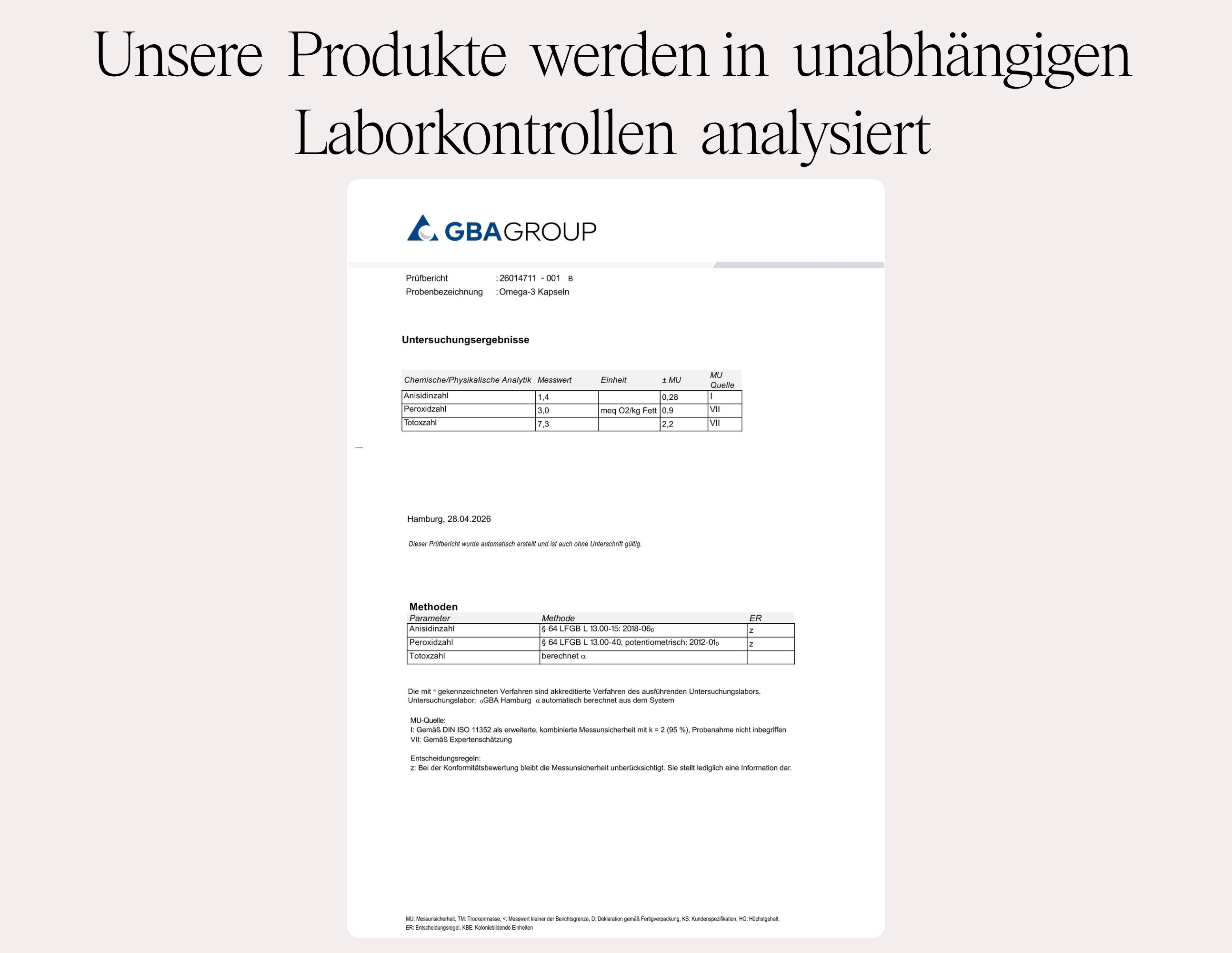 Kontrazept Set - Nahrungsergänzungsmittel