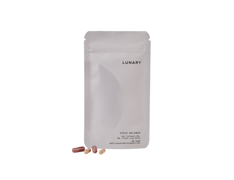 LUNARY Cycle Balance Nahrungsergänzungsmittel für hormonelle Balance und Eisenaufnahme, hormonelle Balance herstellen