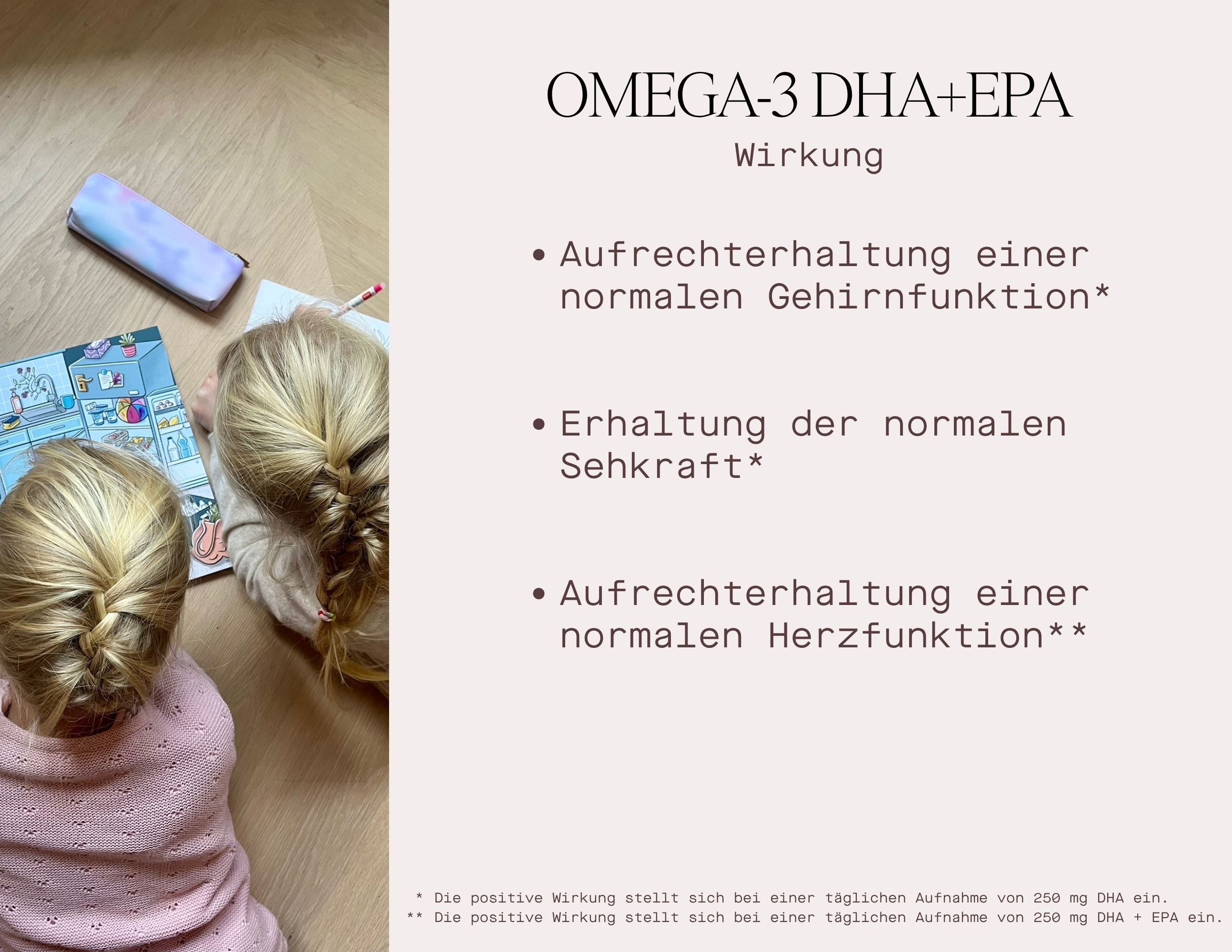 Omega-3 Algenöl Kids - Nahrungsergänzungsmittel