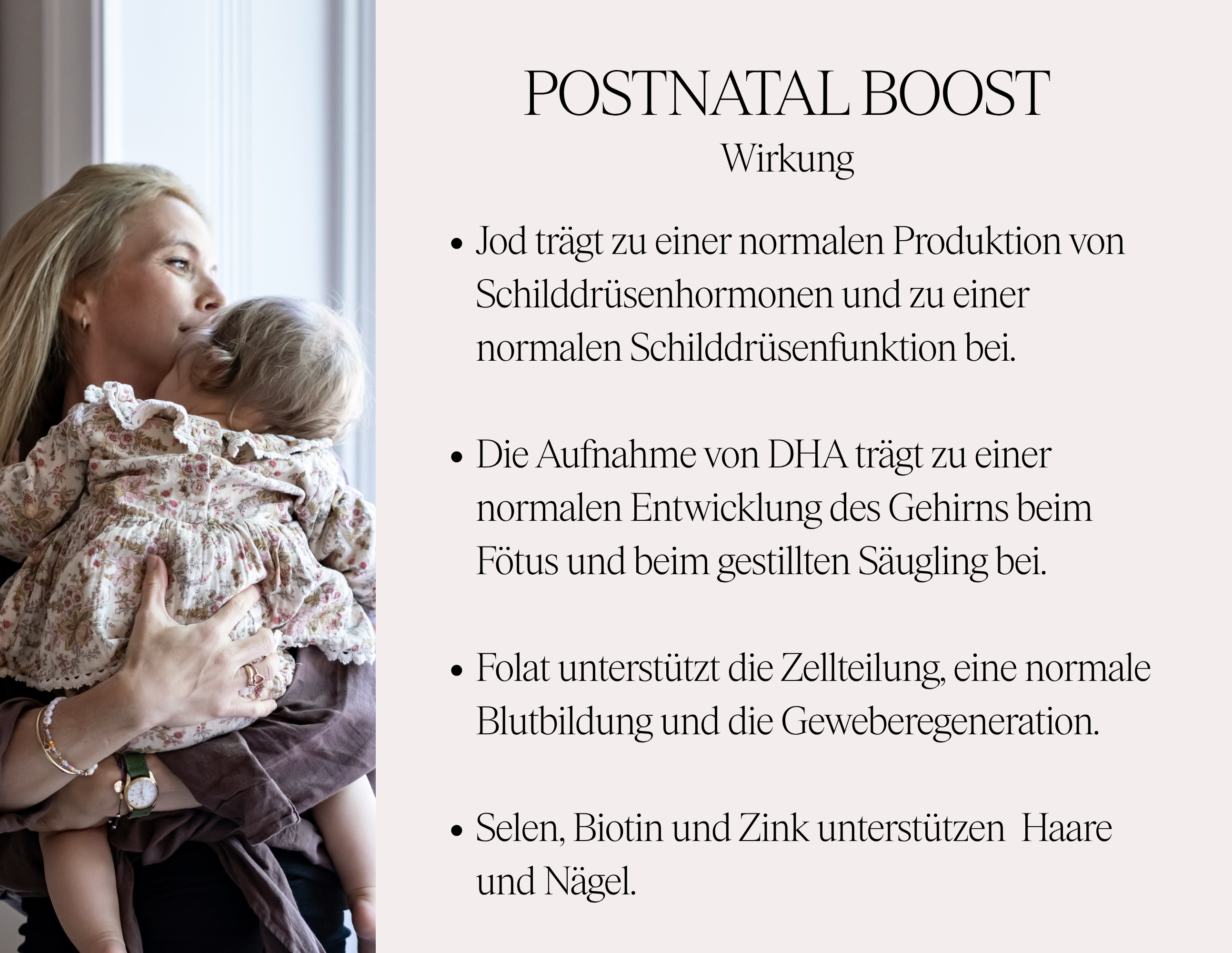 Postnatal Boost - Nahrungsergänzungsmittel