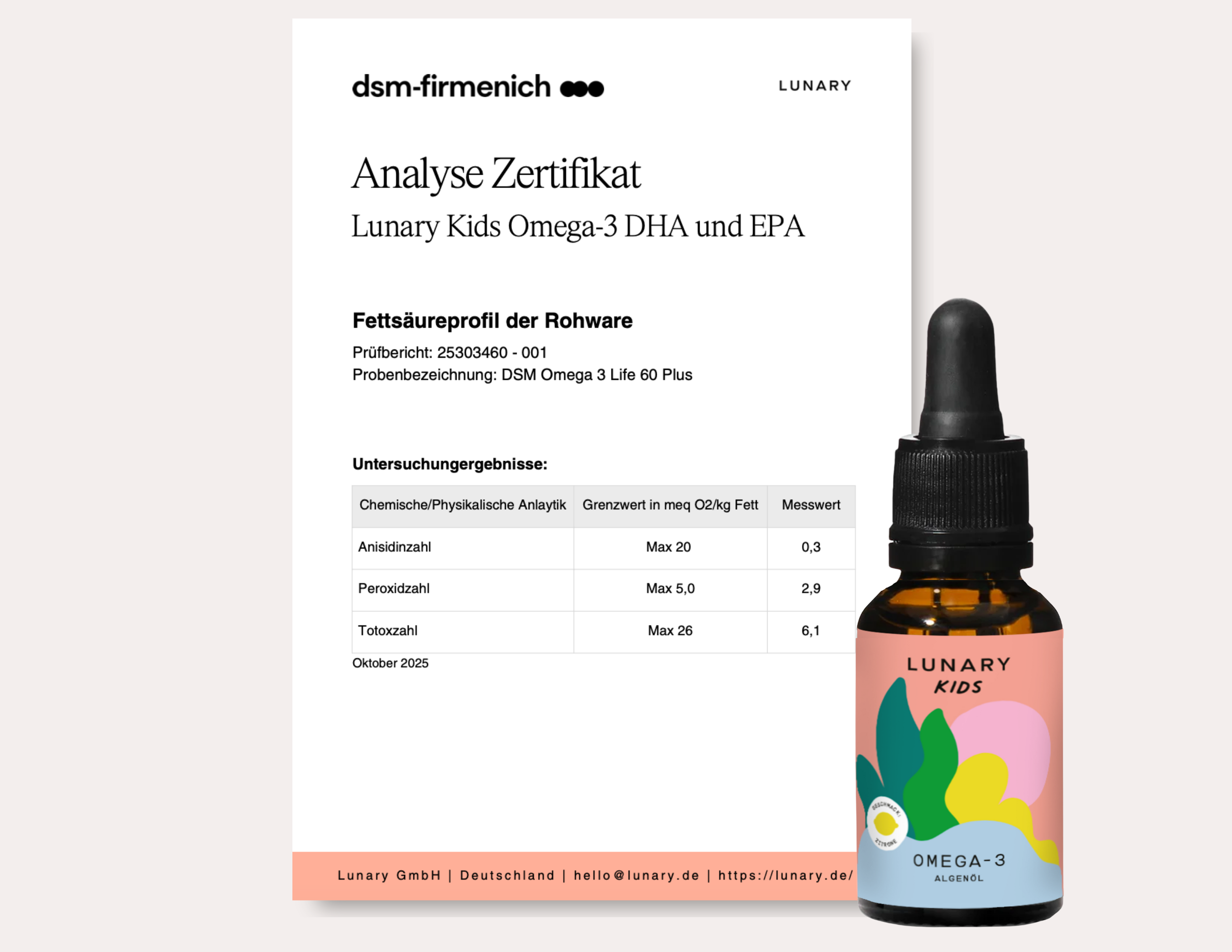 Omega-3 Algenöl Kids - Nahrungsergänzungsmittel