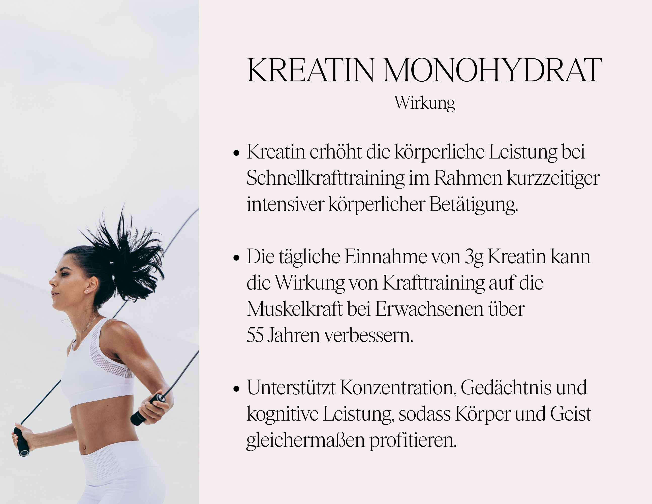 CREAVITALIS® – Kreatin-Monohydrat Pulver
