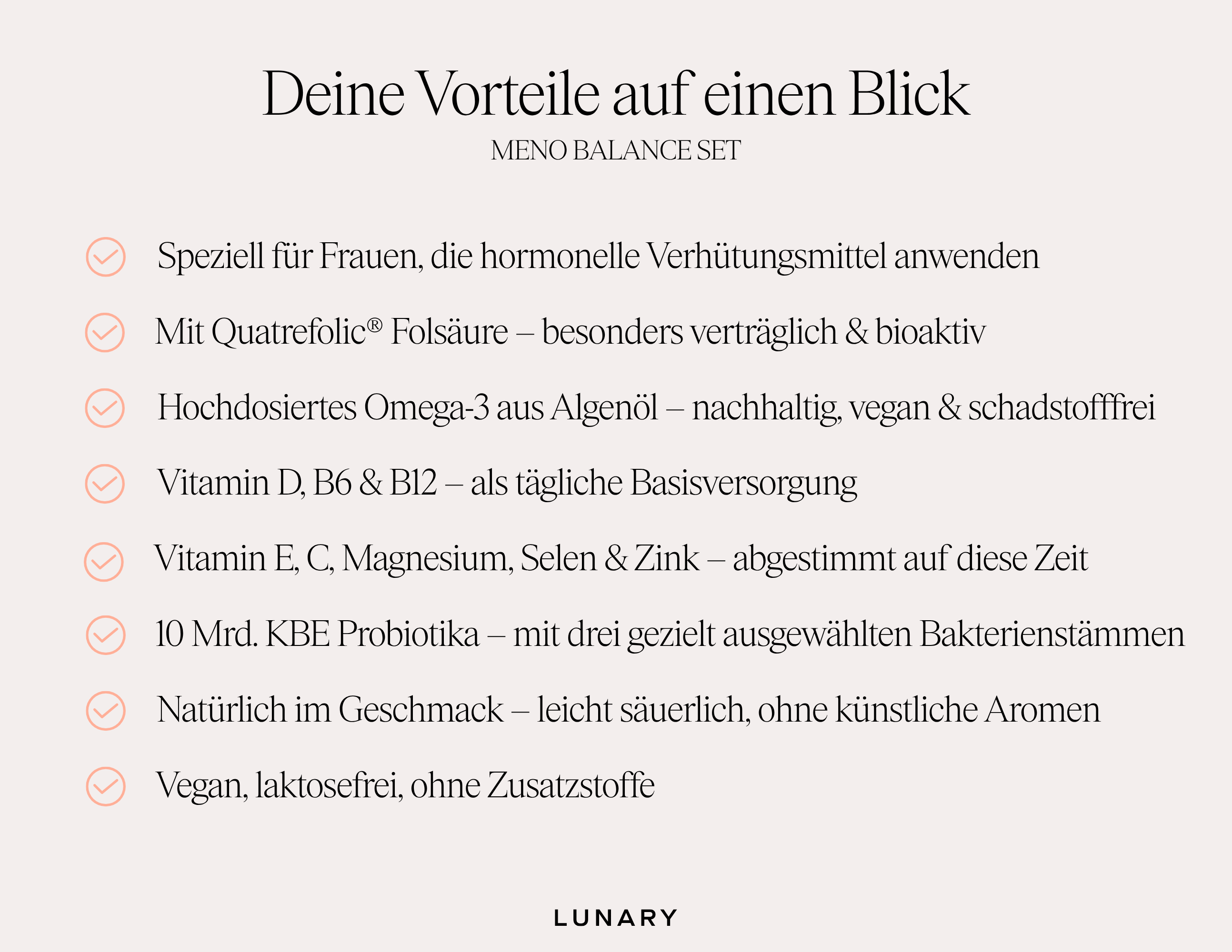 Meno Balance Set - Nahrungsergänzungsmittel