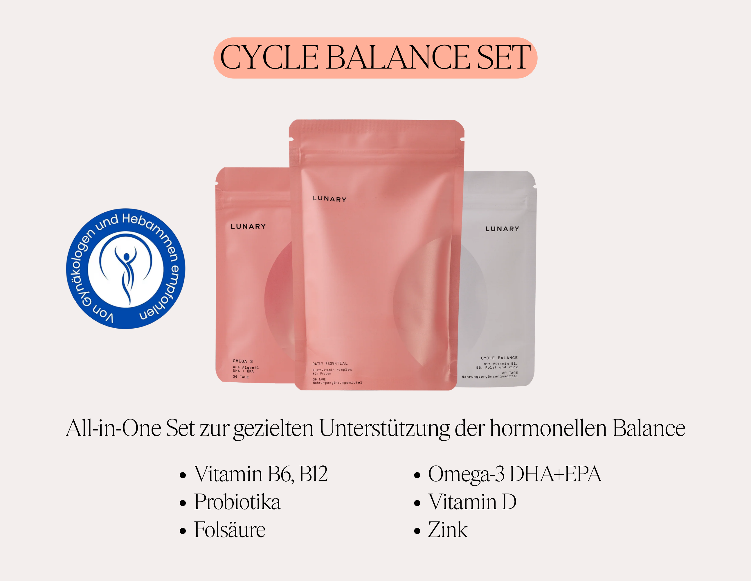 Cycle Balance Set - Nahrungsergänzungsmittel