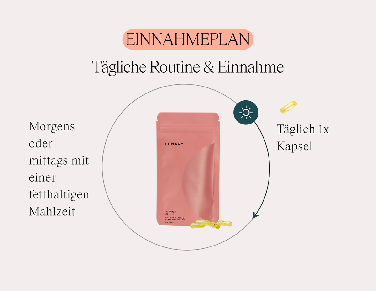 Vitamin D3+K2 MK7 - Nahrungsergänzungsmittel