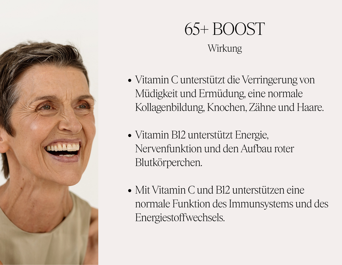 65+ Boost - Nahrungsergänzungsmittel