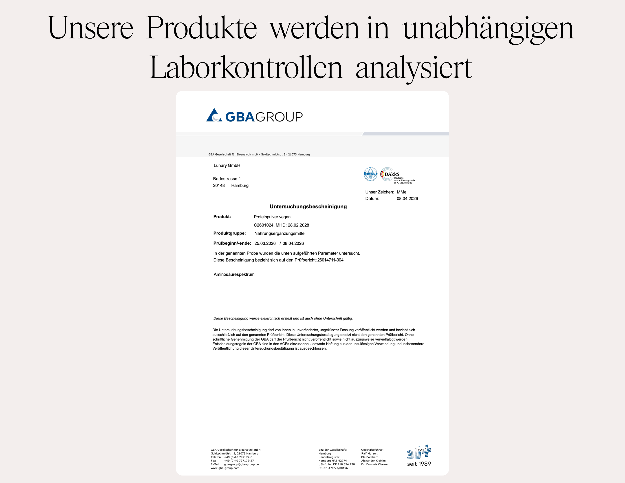 Veganes Proteinpulver - Nahrungsergänzungsmittel