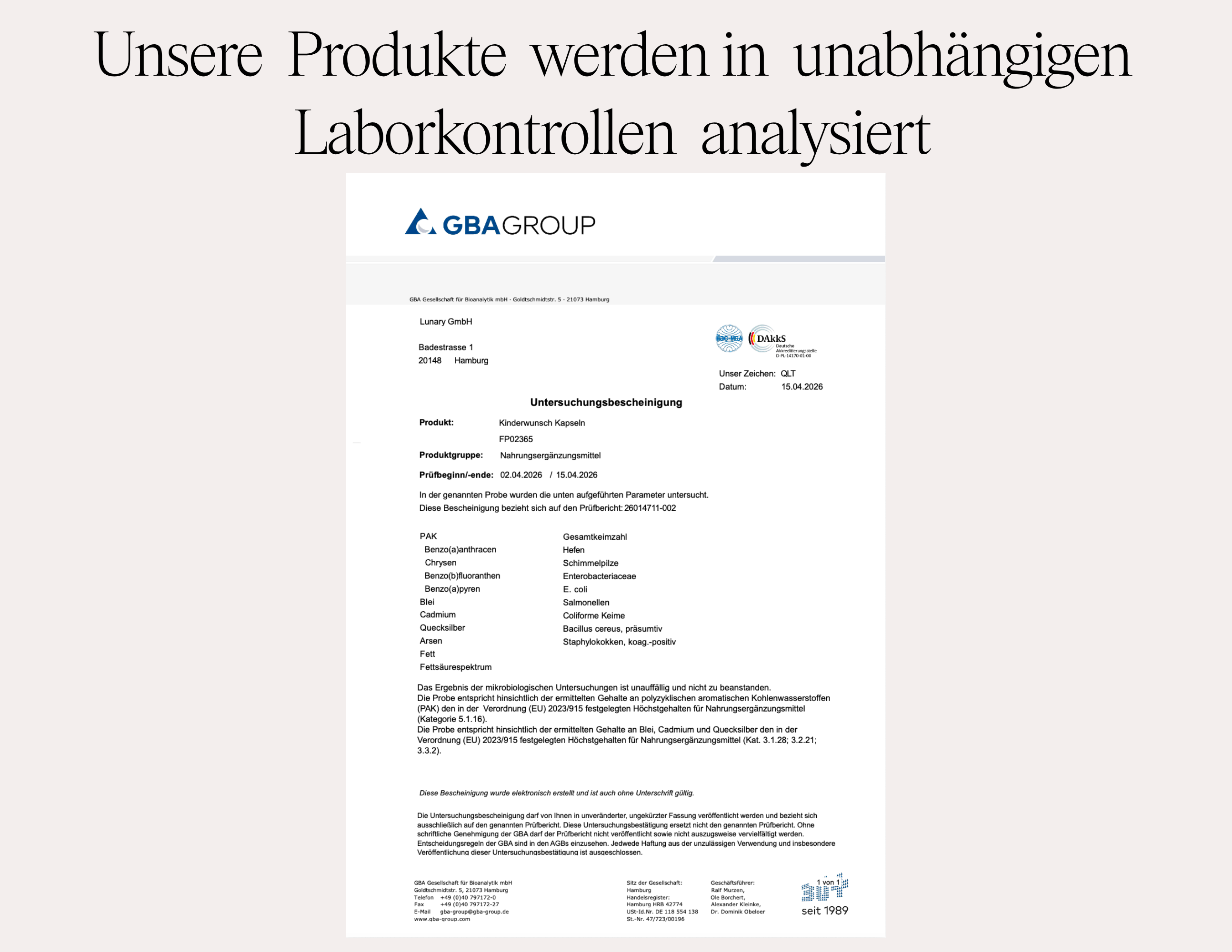 Kinderwunsch Set