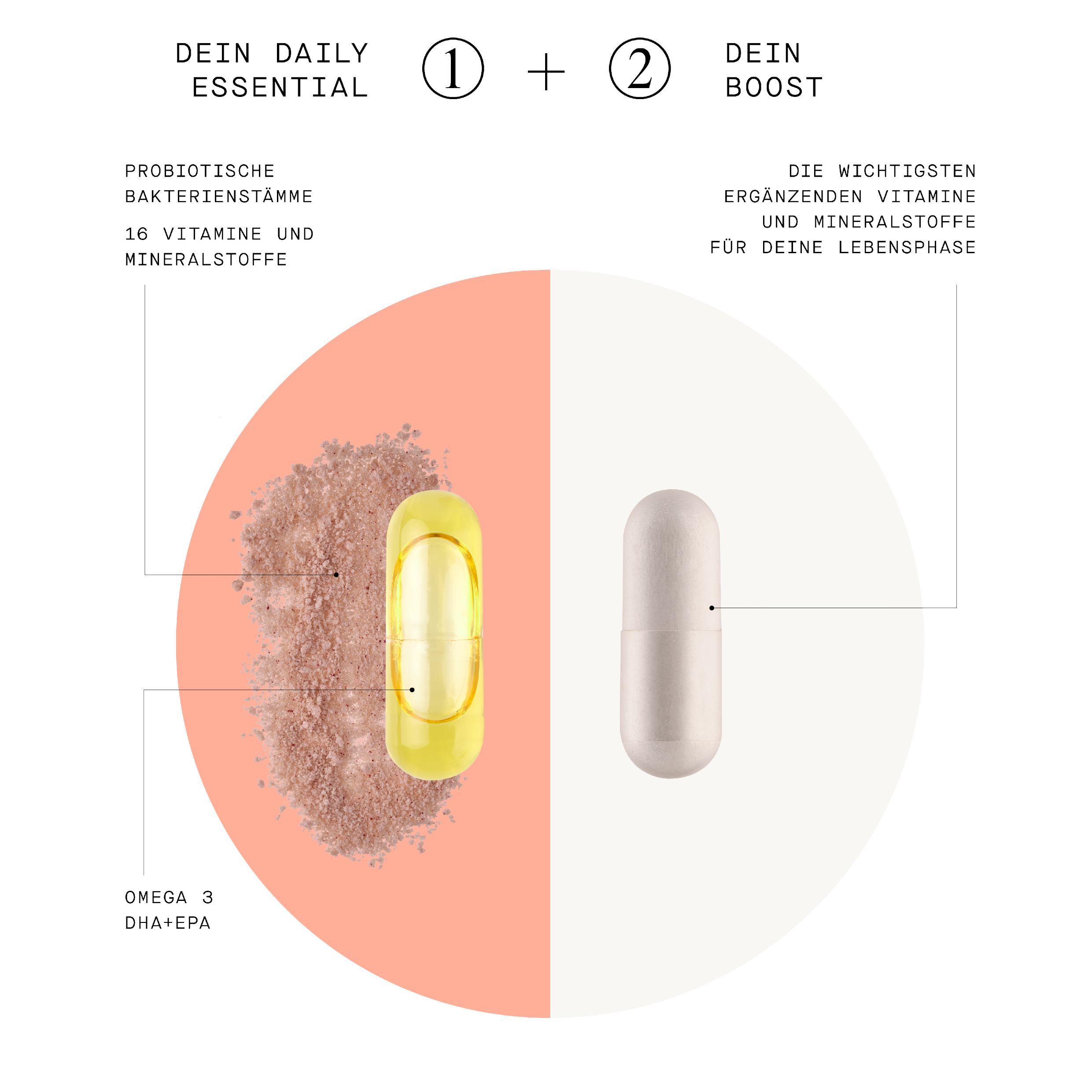 Daily Essential 3 Monate - Multivitamin Komplex