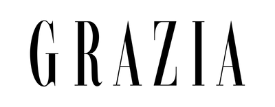 Logo von Grazia, der Frauenzeitschrift, die Lunary als Nahrungsergänzung für Frauen empfiehlt.